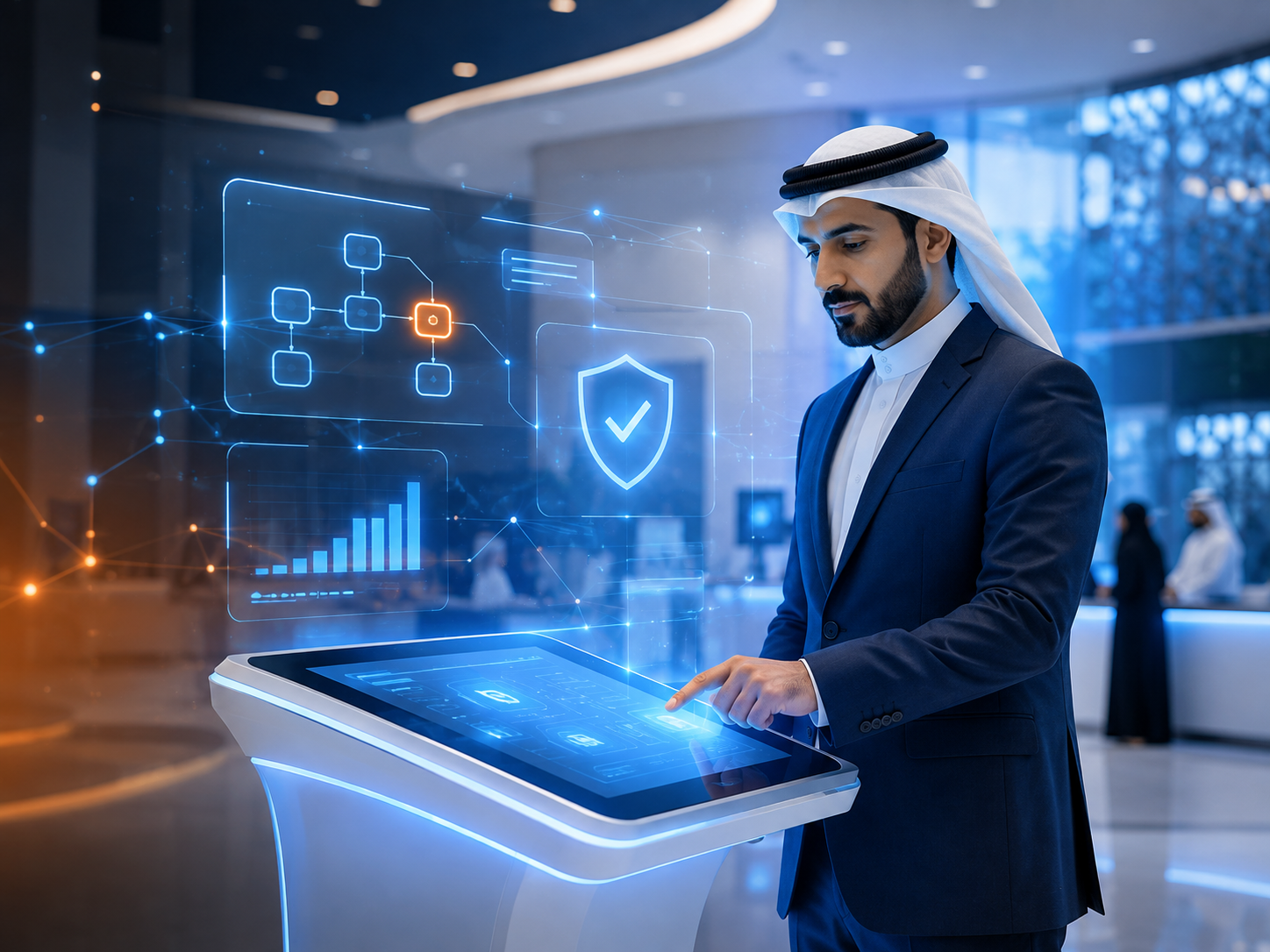 Government solutions visual — secure digital modernization for public sector services